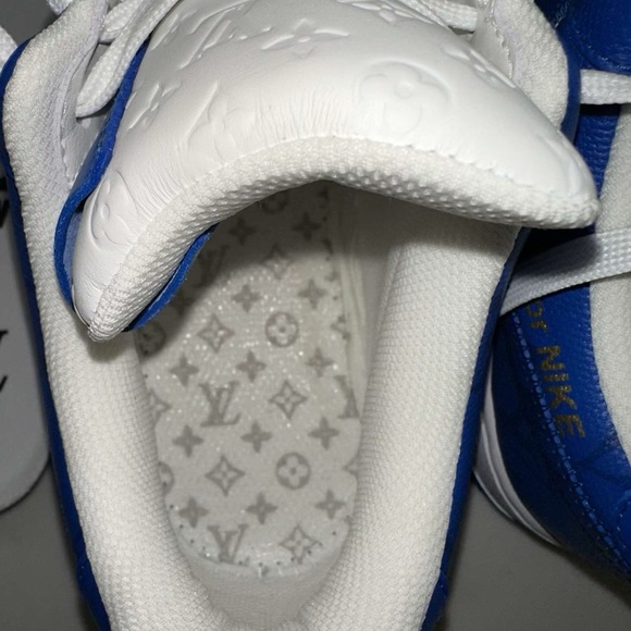 Nike x Louis Vuitton x Virgil Abloh Air Force 1’s AF1s LV Blue/White - Picture 7 of 12